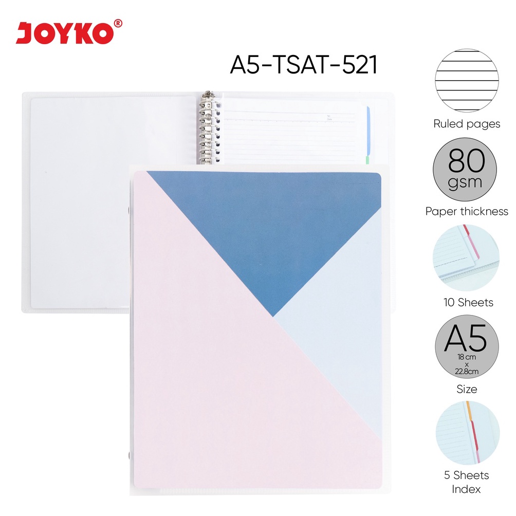 

Serba murah Binder Note Joyko A5-TSAT-521 0HI
