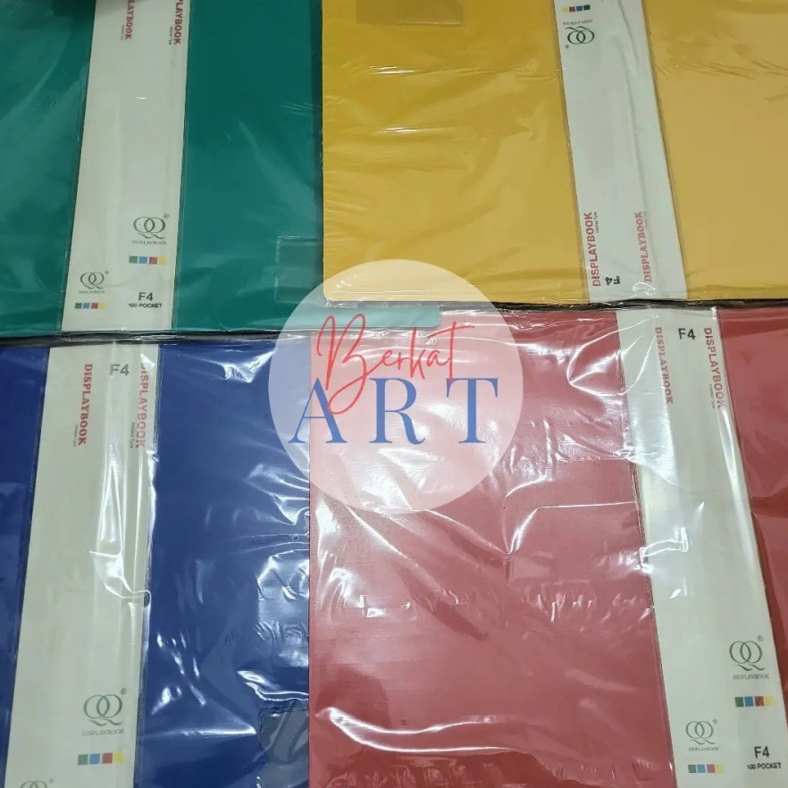 

Ready Stock.. Document Keeper QQ / Map Clear Holder F4 Folio Isi 100 Lembar 7EV