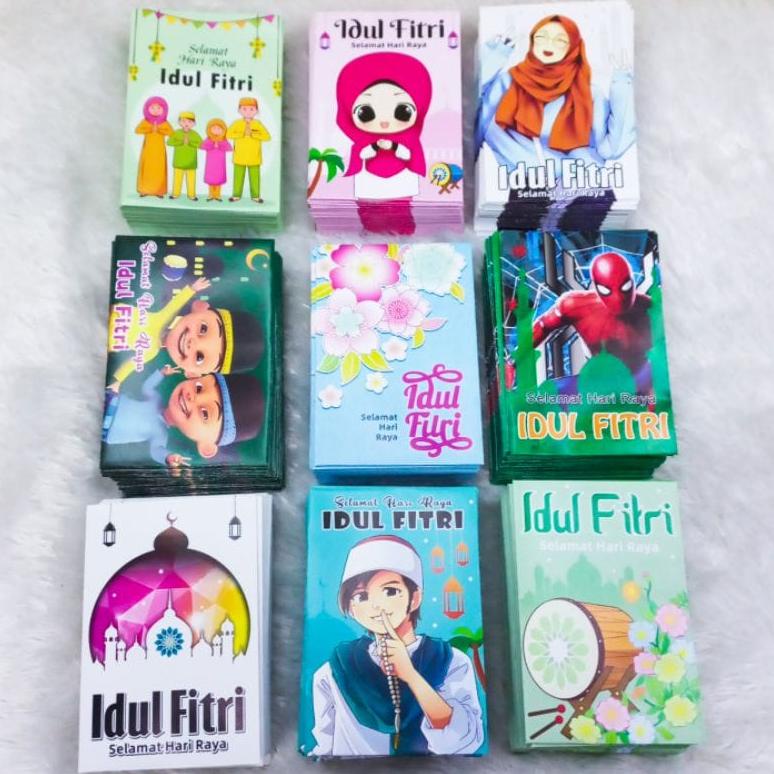 

Termurah Angpau Amplop Idul Fitri Lembaran Isi 50Pcs