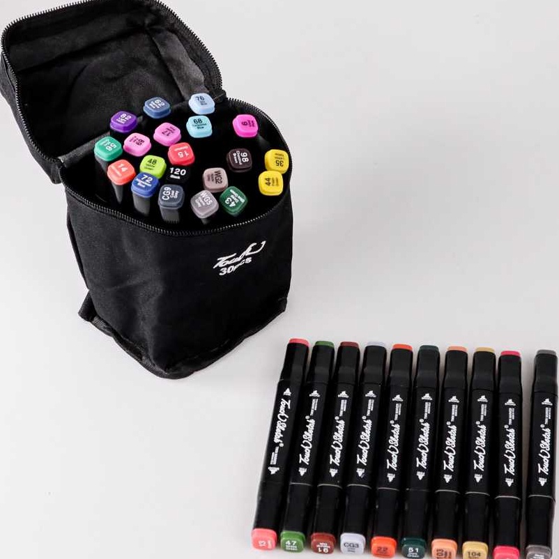 

Model baru Terlaris TOUCH Spidol Dual Side Fine Art Marker 30 Color - T30 88