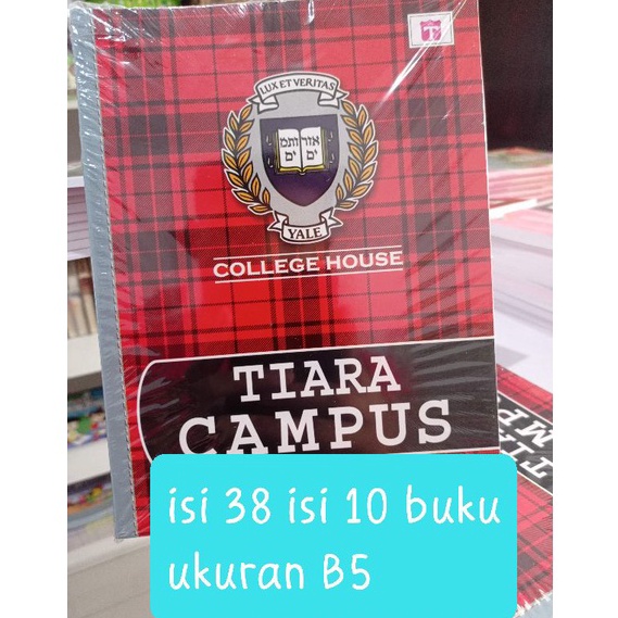 

LM7684 buku campus isi 38 1pack isi 10buku ukuran besar B5 ✱Dijual Murah