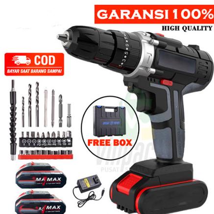 SALE Baterai bor tanpa kabel 68 VF dan 88 VF Electric drill battery Termurah