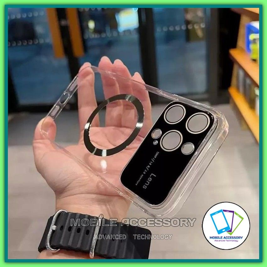 Hardcase Clear Magsafe Iphone 12 Iphone12 Hardcase Vision Cover Camera Proteksi Casing Hp Murah