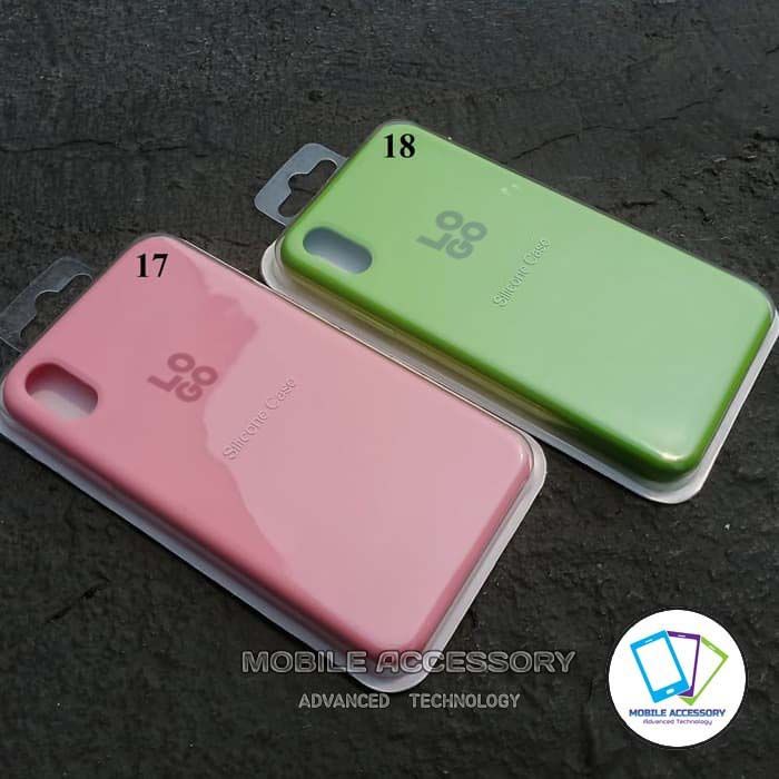Softcase Iphone XR IphoneXR Silicone Case Cover Silicon Case Casing Soft Case Silikon Original Murah