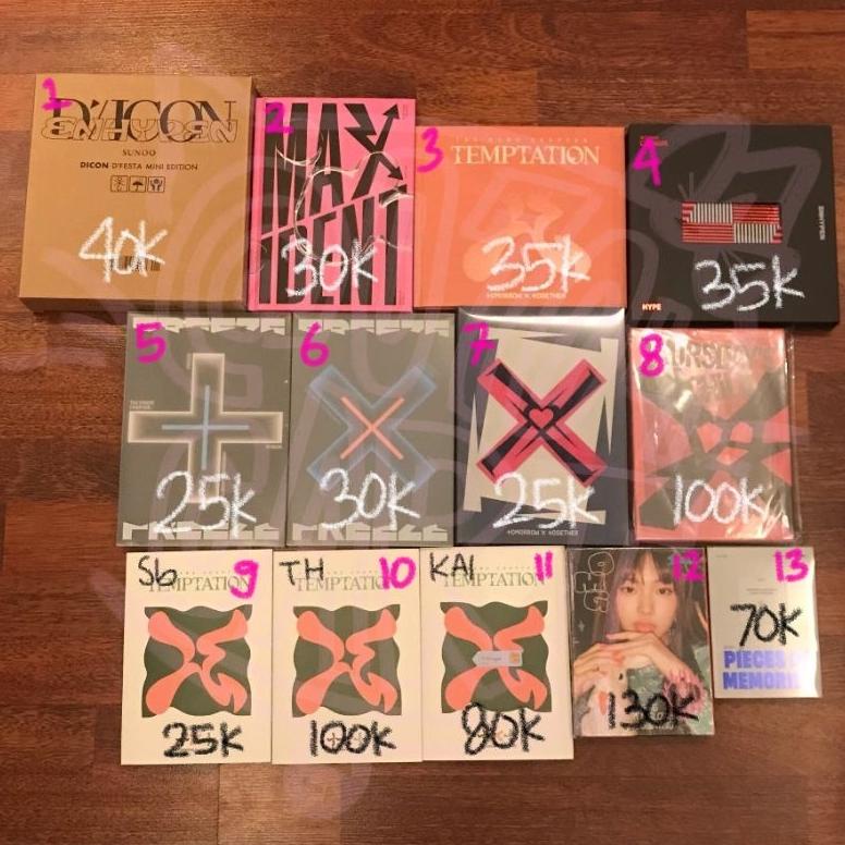 Termurah Txt Enhypen Stray Kids New Jeans Dicon Pom Photobook Album Only Sealed Unsealed Promo Qdm49