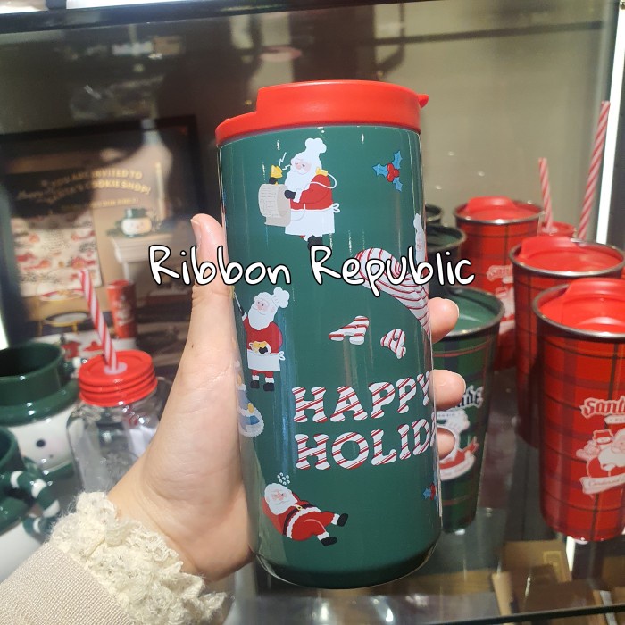 Tumbler Starbucks Korea Original Christmas Edition Hot Cold Stainless