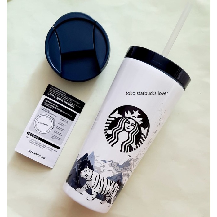 Starbucks Tumbler Stainless Cold Cup Korea Year of the Tiger 2022