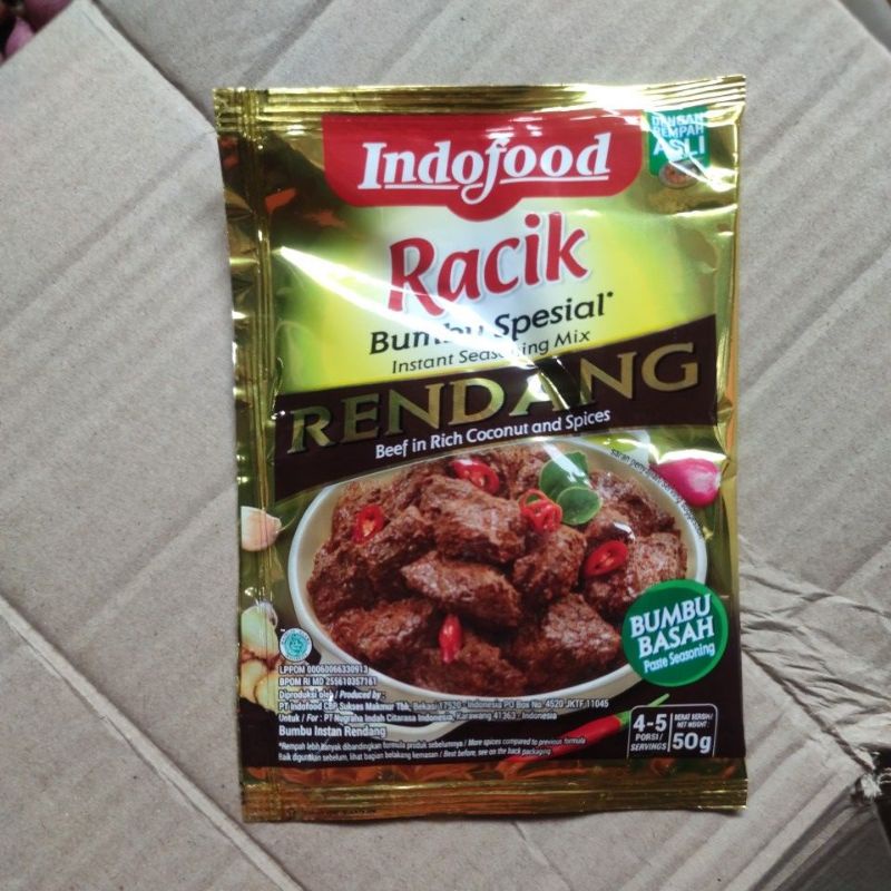 Bumbu rendang instan indofood