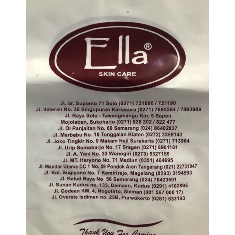 [◆/☑JRL) ELLA SKINCARE KRIM MALAM JERAWAT PA01 PA02virral..