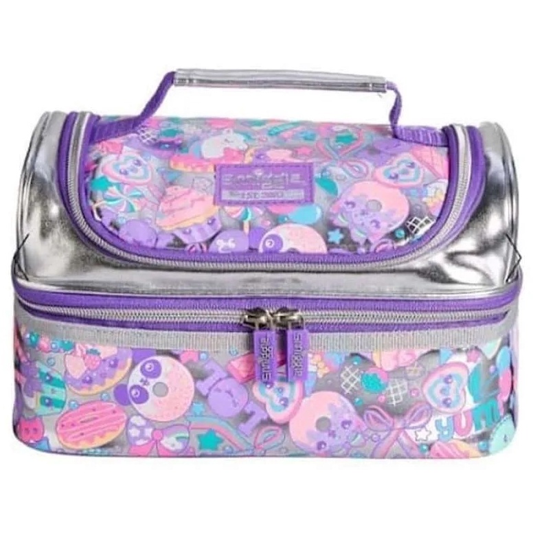 [Y☆6R/»> SMIGGLE Double Decker Lunchbox Lunchbag Minecraft / Avengers / Ariel / Cinderella - paaling