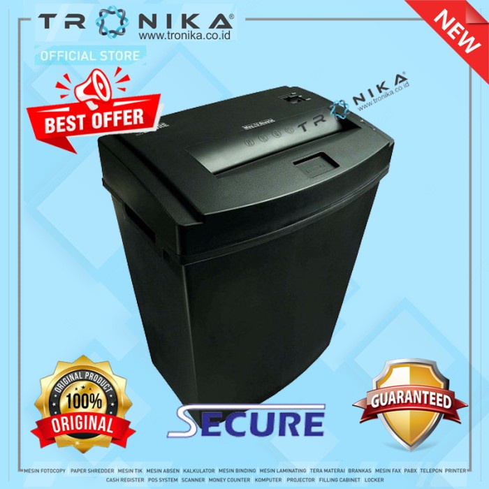 Katlen Secure Paper Shredder Ezsc-10A