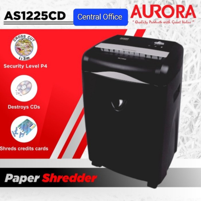 Katlen Paper Shredder Aurora As-1225 Cd
