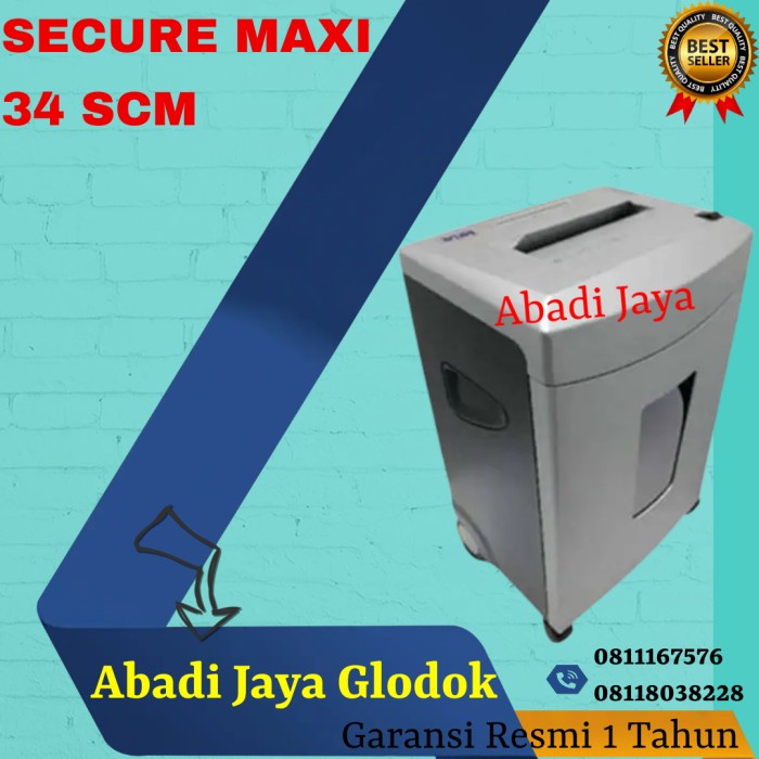 Katlen Secure Maxi 34Scm Paper Shredder