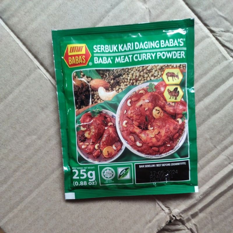 

Bumbu kari bubuk merk BABAS