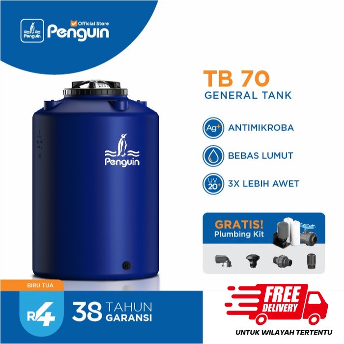 Bestseller Tangki Air Penguin Tb 70 / Toren Air Penguin 650 Liter / Tandon Air