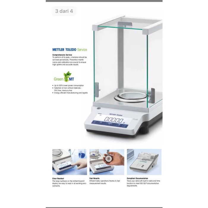 Timbangan Mettler toledo ME 204
