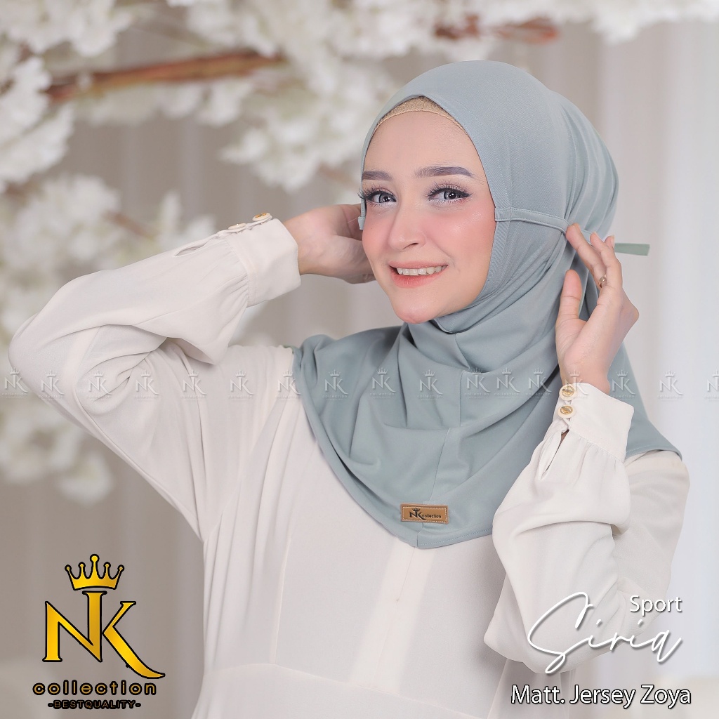 VGZ JILBAB BERGO SPORT SIRIA JERSEY ZOYA KERUDUNG SPORT INSTAN NEW 2023 KERUDUNG MUSLIM F1T