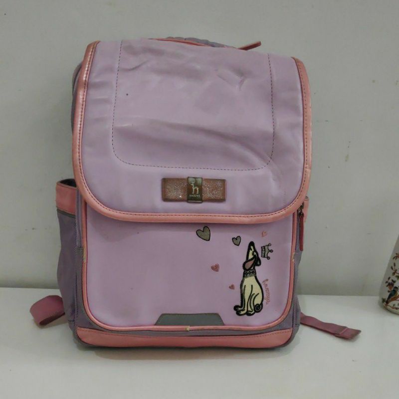 Tas ransel anak lilac keren Hazzys