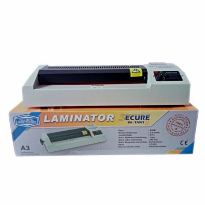 

Secure Instant Ii Mesin Laminating Ktp A4 F4 & A3 Alat Laminator Foto