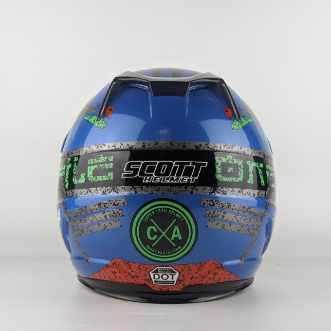 Helm Motor Cross Trail Anak Junior Scott MX Kids Cosmic SNI DOT