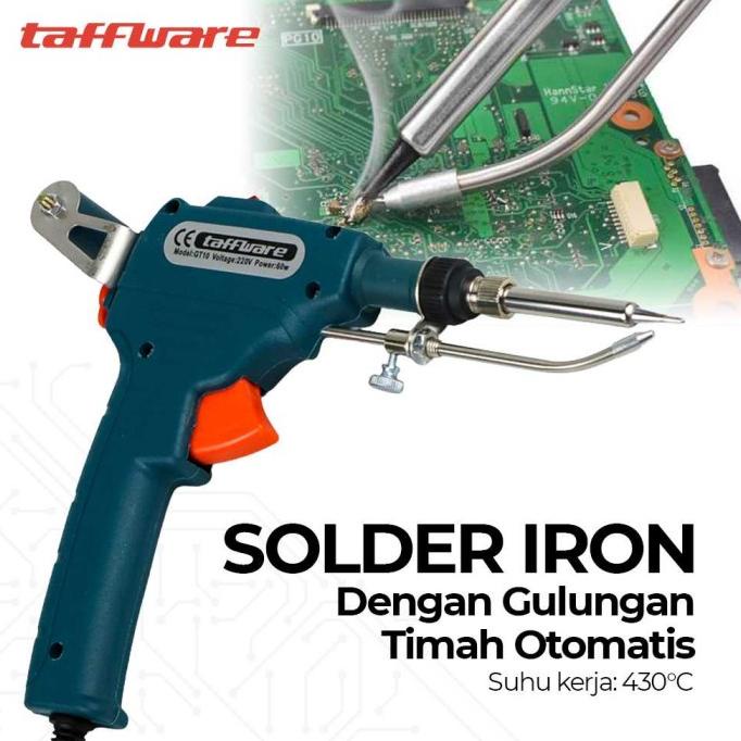 Solder Pistol Tembak Otomatis 60W / Solder Listrik Timah Otomatis