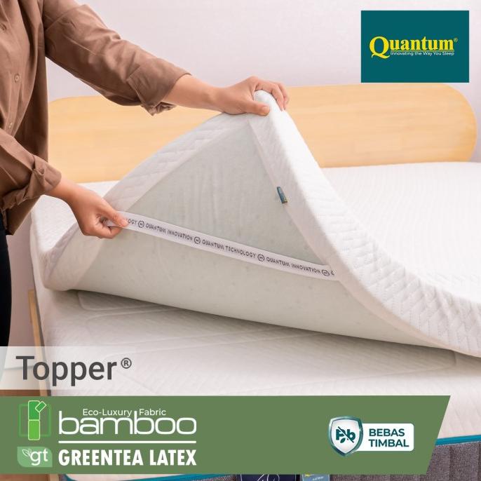 Topper Bamboo Greentea Latex Quantum