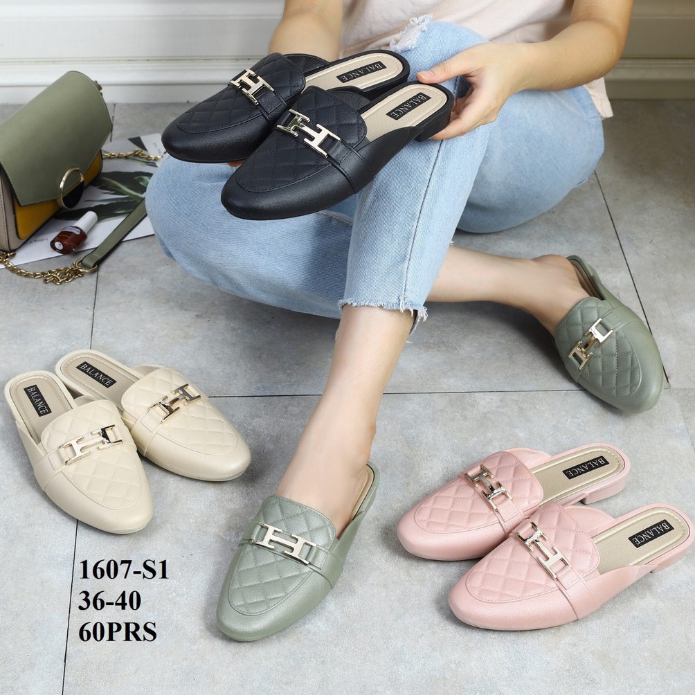 [K㊚JY/㊖] Sandal Flatshoes selop  Wanita HWASA Import / Sandal Jelly 1607 / murahh.