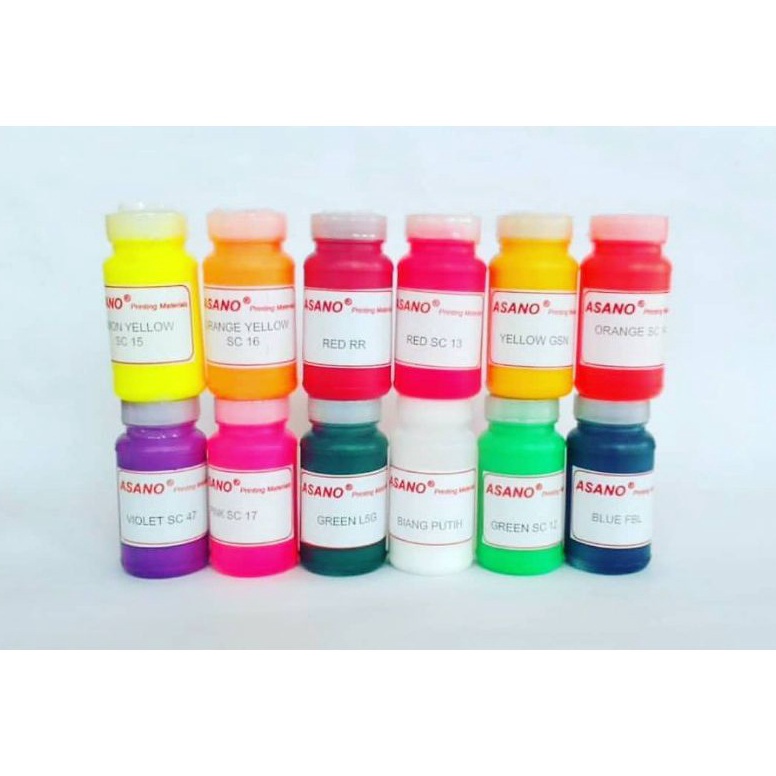 

[L✪FE/✓] Biang Asano Pigmen Warna Sablon Cat Waterbase / top.produuk..