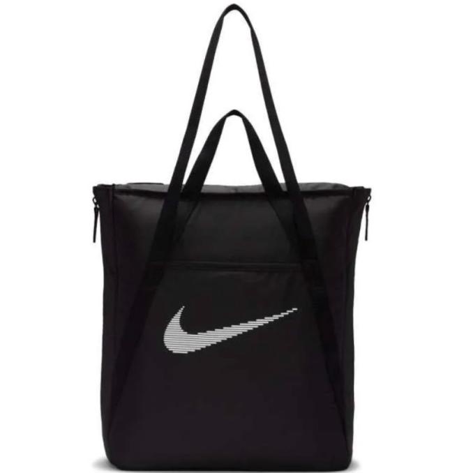 (100% ORIGINAL) Nike Gym Tote Shoulder Bag Black Carry Hand Swoosh