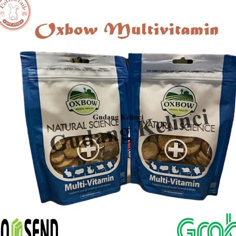 Potong Harga Oxbow Multivitamin / Vitamin Kelinci / Guinea Pig / Torto