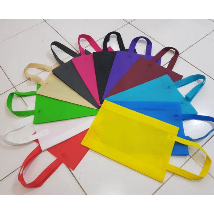 

➯Terbatas↔ Goodie Bag Tali lipat samping 25x35x10(Harga lusin(12pcs)) M34 ➫