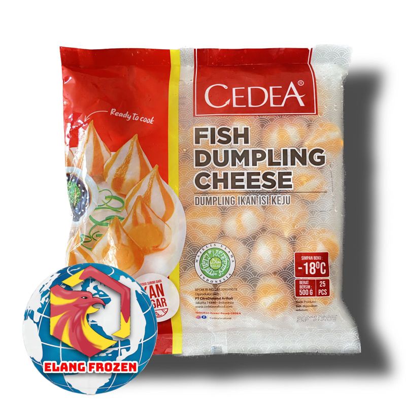 

Cedea Fish Dumpling Cheese / Dumpling Keju 500gr