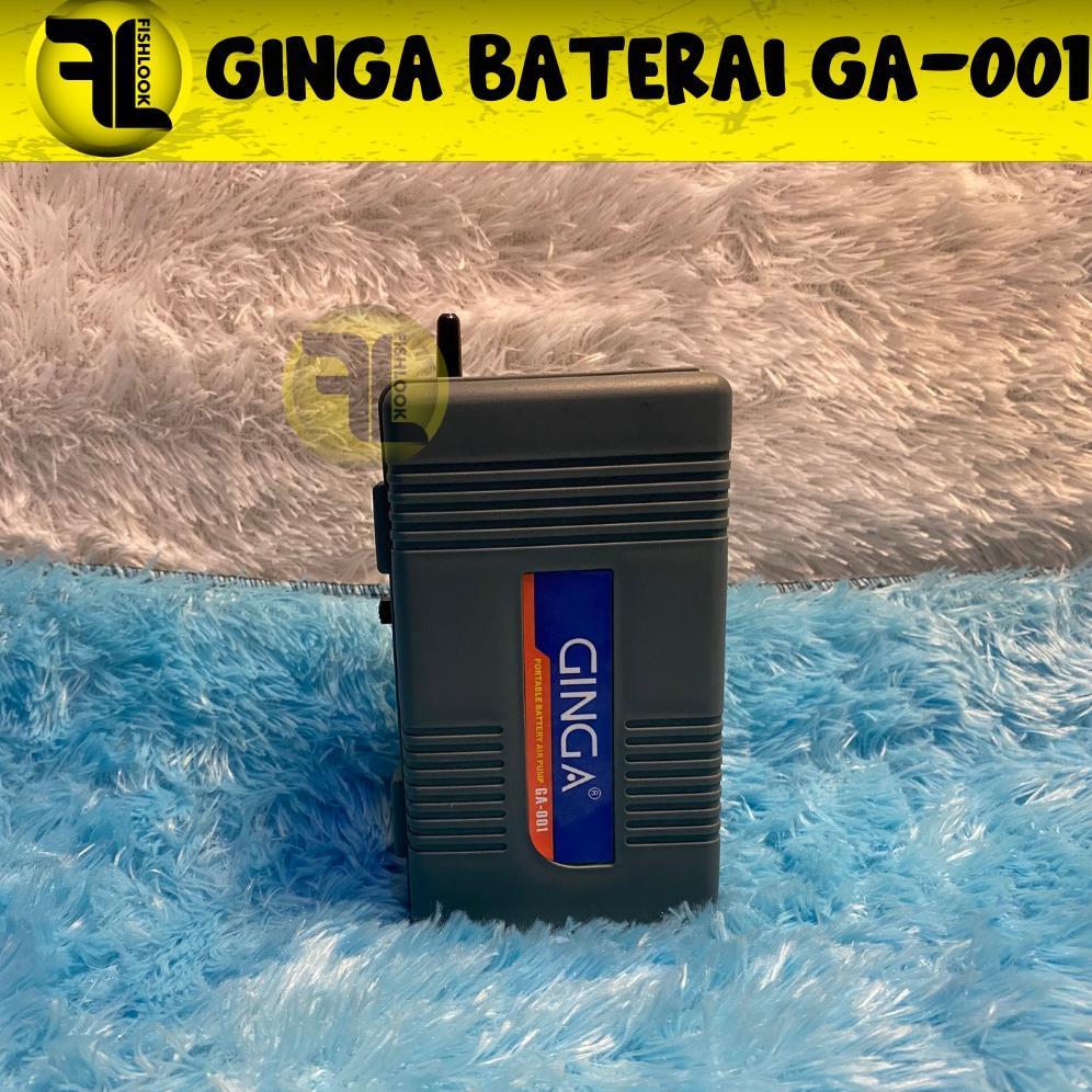 Promo Ginga 001 Mesin Aerator Airpump Aquarium Baterai Batre