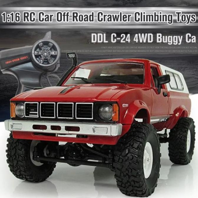 WPL C-24 C24 RTR 2.4Ghz Toyota Hilux 1/16 RC Adventure Offroad 4WD