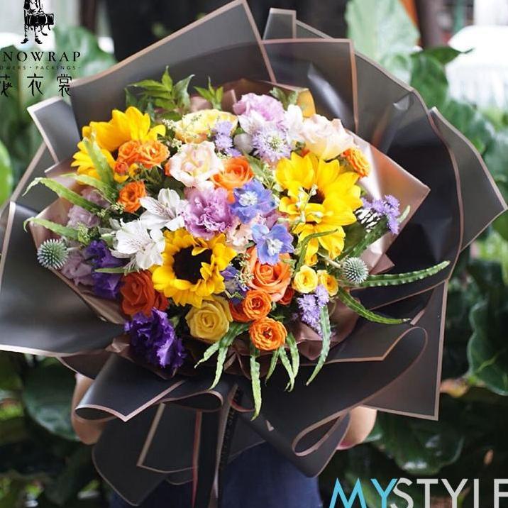 

Terbaik Flower Wrap Paper List Gold Emas / Kertas Buket Bunga / Cellophane Florist