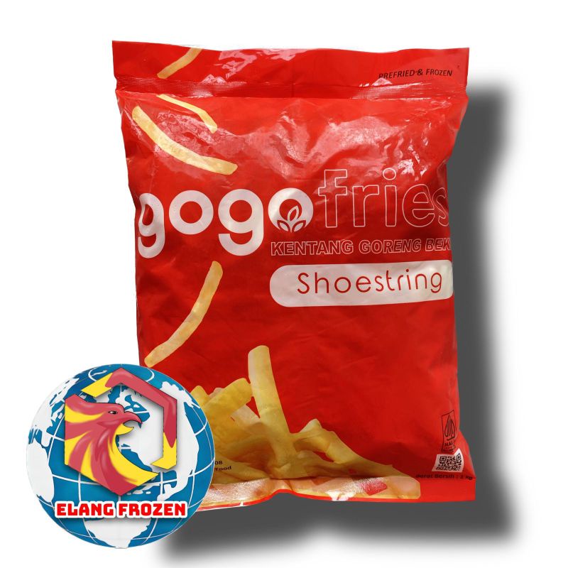 

Kentang goreng Gogo Shoestring 1kg