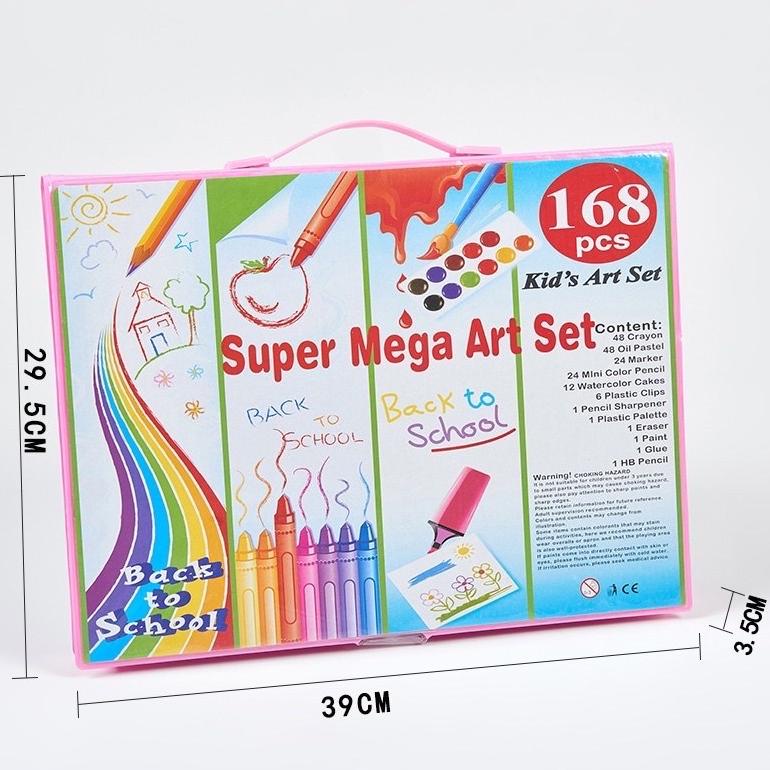 

Terbaik Art Set 168 Pensil Warna Crayon Set 168Pcs - Crayon Mewarnai -168 Warna - Pensil Krayon (Alat Menggambar Atau Mewarnai) Hadiah Anak-Anak Promo Mitra