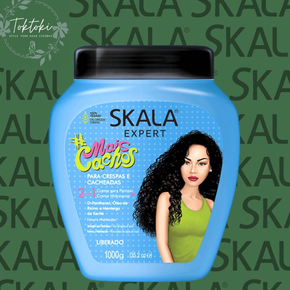 (☞/➸Y8I) SKALA EXPERT Mais Cachos Hair Cream - Share Jarsiaap.dikirim