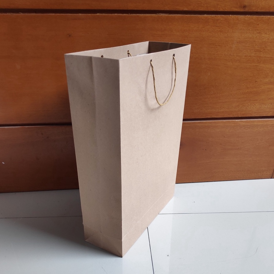 

☆Harga Murah Paper Bag Polos 25x35 (isi 12pcs) / Uk 20x25 (isi 12pcs)/ Tas Belanjaan / Tas Kertas / kantong kertas /paperbag K91 ↕