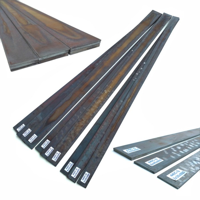 BAJA HIGH CARBON 440C - QUENCHED STEEL PLATE - BAHAN PISAU- ENIGMAZONE