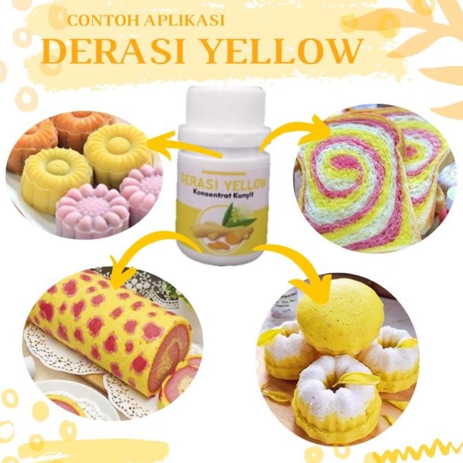 

DERASI YELLOW KUNING KONSENTRAT FOOD COLORING ALAMI