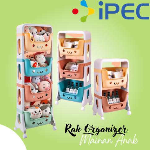 Rak Mainan Anak 4 Susun / Rak Lucu Anak Penyimpanan Mainan 8804