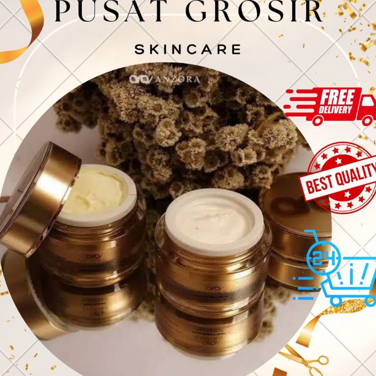 (❤/◆LDI) anzora night cream glow/anzora night cream acne/ anzora night cream acne dark spot/day crea