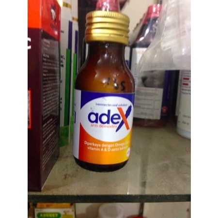 OBAT MINUM ORAL KUCING ANJING SCABIES DEMODEX PENYAKIT KULIT ADEX