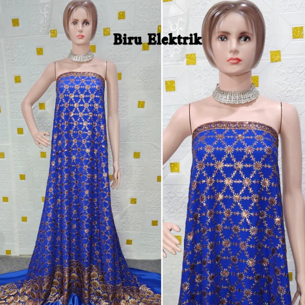 PALING DICARI Kain Sari India / bahan Sari India TERBARU