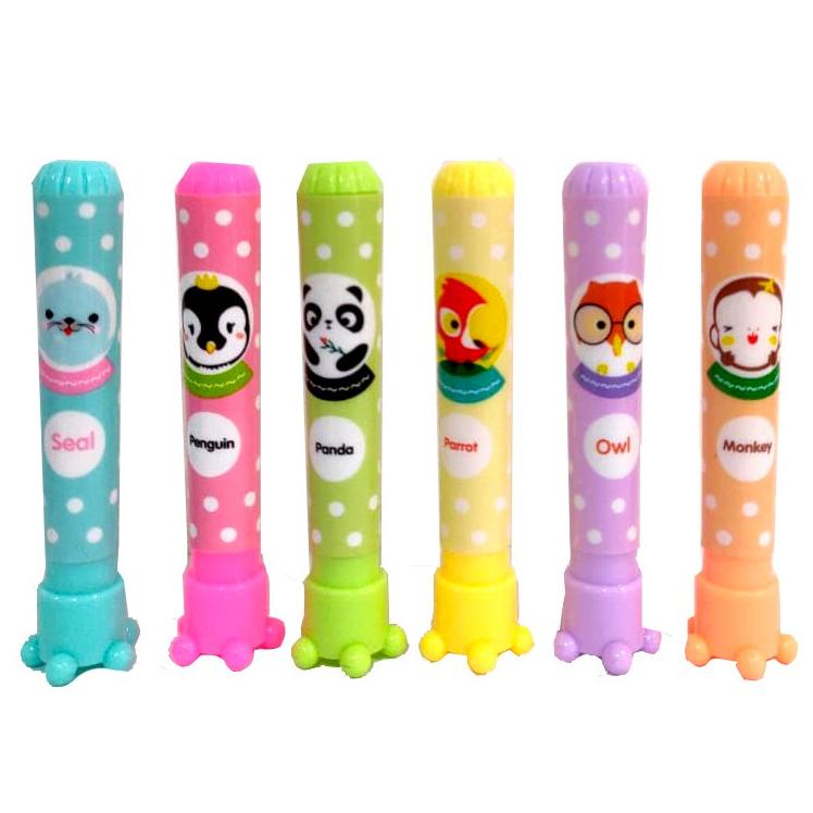 

Promo Stabilo Highlighter Animal Cute Korea Cute Mini Stabilo Marker 6Pcs/Set