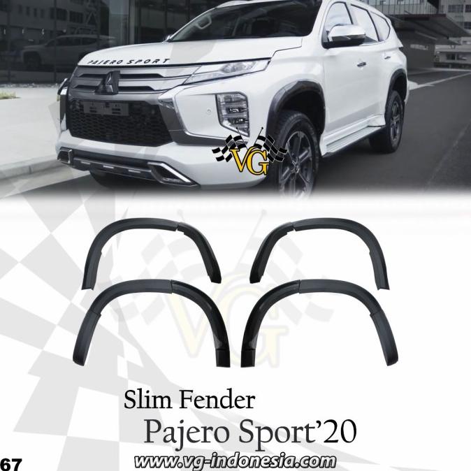 Over Fender Pajero Sport 2021 Model Slim Import/Over Fender Pajero