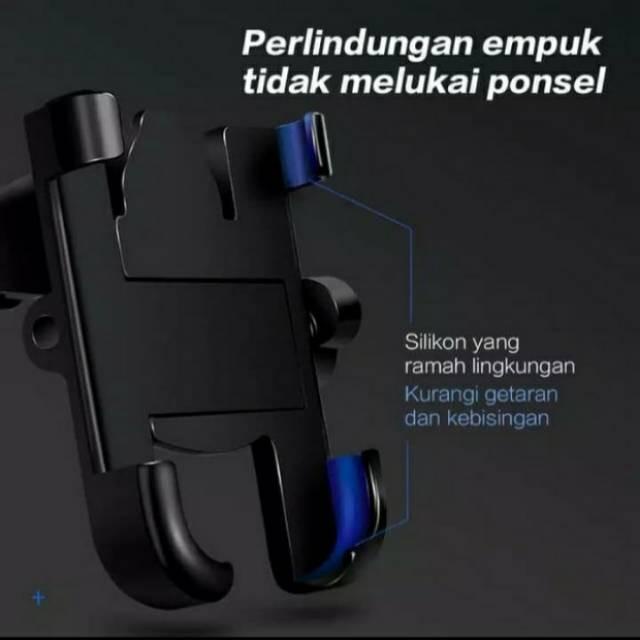 HOLDER HP GPS DI SPION SEPEDA MOTOR NMAX NEW NMAX ADV PCX VARIO BEAT