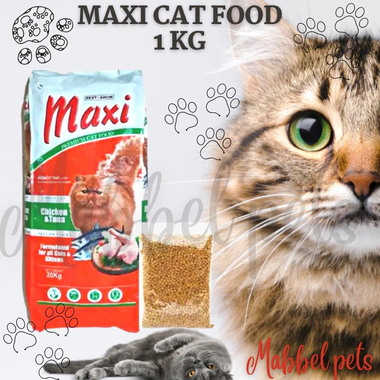 Promo Maxi Cat Food 1Kg - Makanan Kucing Maxi Cat Food