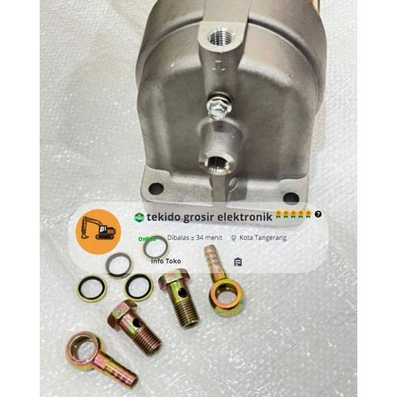 Fuel Filter Housing Assy rumah filter Solar Assy SK200-8 best seller